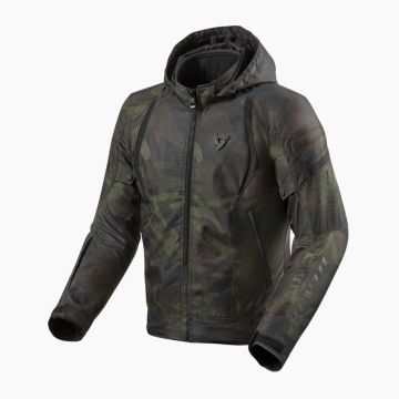 REV'IT! Flare 2 Jas Camo Donker Groen     