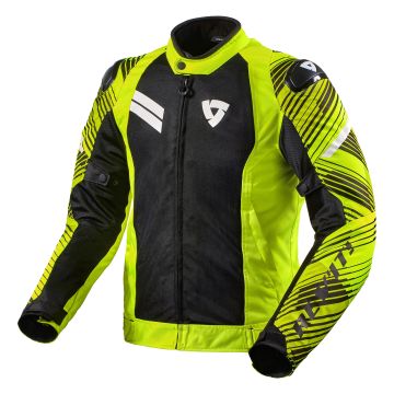 REV'IT! Apex Air H2O Jas Neon Geel Zwart