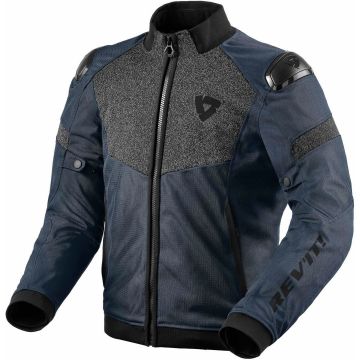 REV'IT! Action H2O Jas Zwart Donker Blauw     