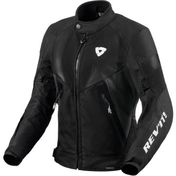 REV’IT! Control H2O Dames Zwart Antraciet Motorjas