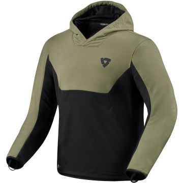REV’IT! Andon Zwart Groen Motorhoodie