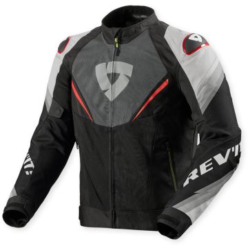 REV’IT! Quantum 3 Air Grijs Rood Motorjas