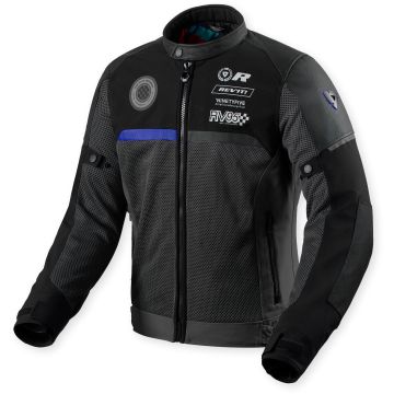 REV’IT! Swiftblade Zwart Blauw Motorjas