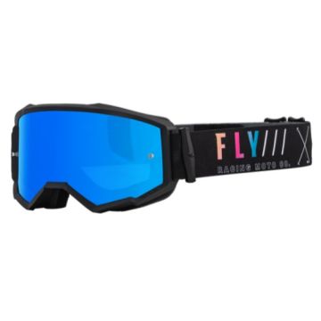 FLY Racing Zone Goggle S.E. Avenger Black Sunset (Mirror Lens)