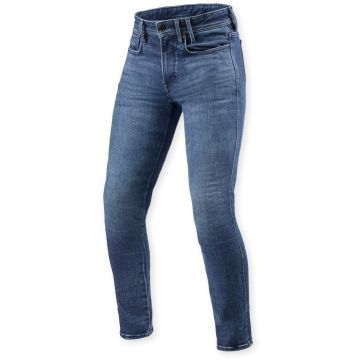 REV’IT! Piston 3 SK Medium Blauw Used Motorjeans