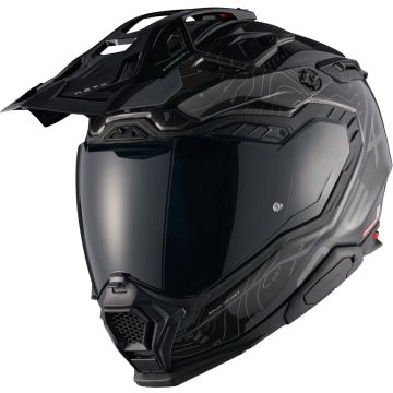 Nexx X.WED 3 Furka Carbon Zwart Grijs Adventure Integraalhelm