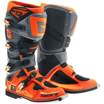 Gaerne SG-12 Grijs Zwart Oranje Crosslaarzen