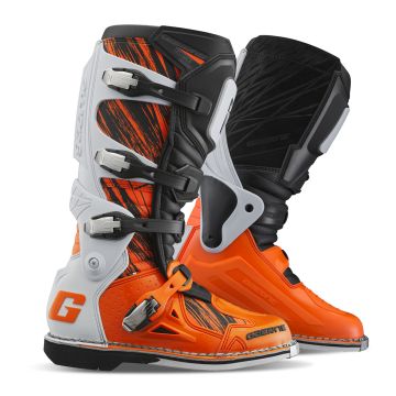 Gaerne Fastback Endurance Oranje Zwart Crosslaarzen
