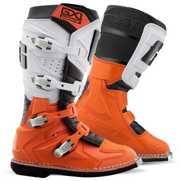 Gaerne GX-1 Goodyear Oranje Wit Crosslaarzen