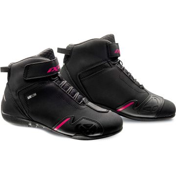 Ixon Gambler Lady Zwart Fuchsia Motorschoenen