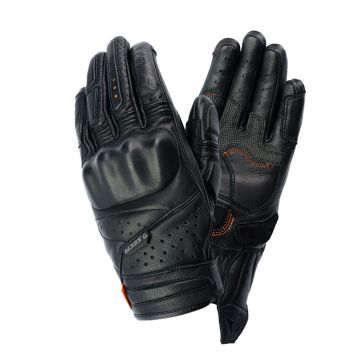 SECA Ghost Zwart Oranje Geperforeerde Handschoenen