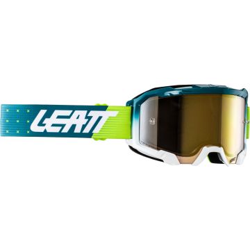 Leatt Velocity 4.5 Iriz Classic 2024 Blue Yellow Motocross Goggles