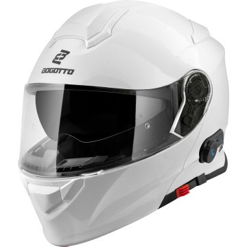 Bogotto H271 BT Bluetooth Helm Wit 