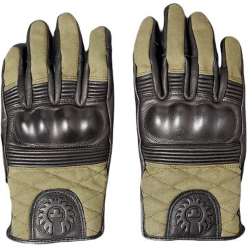 Belstaff Hampstead Black Green Gloves