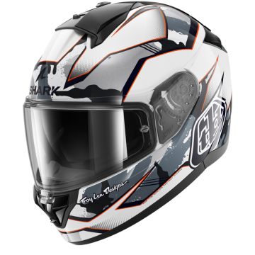 Shark Ridill 2 Matrix Camo Wit Zilver Rood WSR Integraalhelm