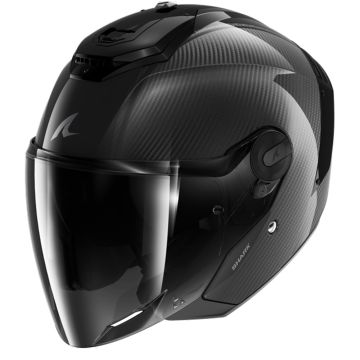 Shark RS JET Carbon Skin Carbon Zwart Carbon DKD Jethelm