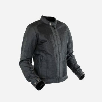 Helstons Stoner Tissu Mesh Jas Man Zwart     