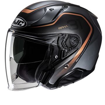 HJC RPHA 31 Kouv Zwart Brons Jethelm