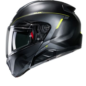 Hjc RPHA 91 Combust Zwart Geel MC3HSF Systeemhelm