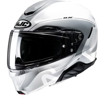HJC RPHA 91 Combust Wit Grijs Mc10 Systeemhelm