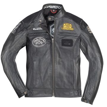 HolyFreedom Level Zwart Leren Motorjas