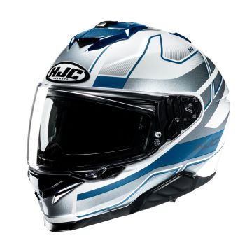 HJC i71 Iorix Blauw Zilver Integraalhelm