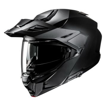 HJC i80 Solid Zwart Adventure Motorhelm