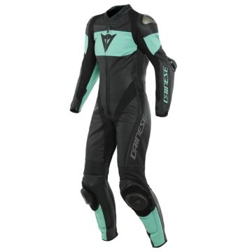 Dainese Imatra Lady Perf. 1-Delig Pak Zwart Acqua Groen 