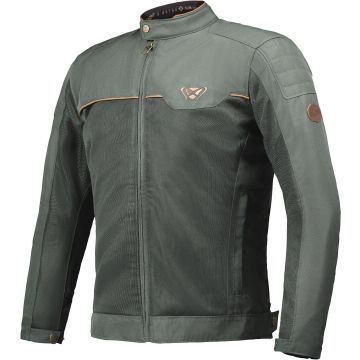 Ixon Cornet Groen Bruin Textiele Motorjas
