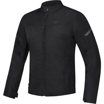 Ixon Fresh Slim Zwart Waterdichte Textiele Motorjas