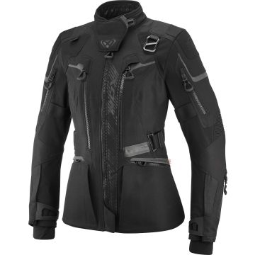 Ixon Odin Lady Zwart Waterdichte Textiele Motorjas