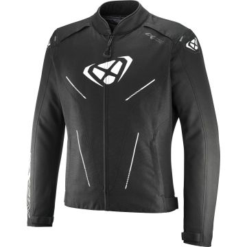 Ixon Prodigy Zwart Wit Waterdichte Textiele Motorjas