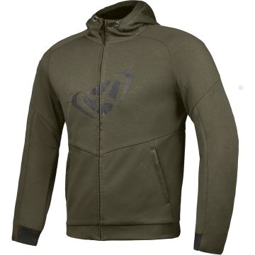 Ixon Touchdown Kaki Zwart Textiele Motorjas