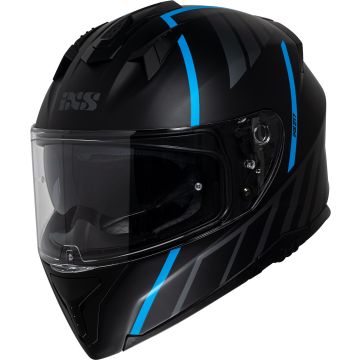 IXS iXS217 2.0 Mat Zwart Blauw Integraalhelm