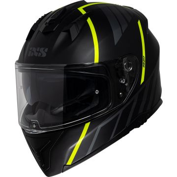 IXS iXS217 2.0 Mat Zwart Geel Integraalhelm