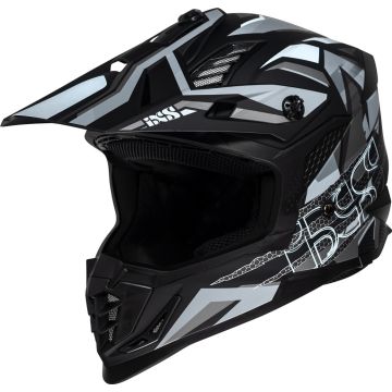 IXS iXS363 2.0 Zwart Grijs Wit Crosshelm