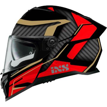 IXS iXS912 SV 2.0 Blade Mat Zwart Rood Integraalhelm