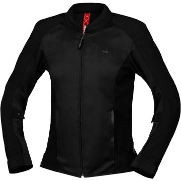 IXS Oxy-Air Mesh Dames Zwart Textiele Motorjas