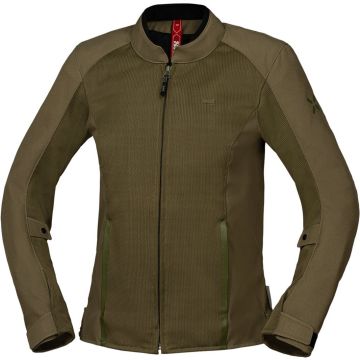 IXS Oxy-Air Mesh Dames Olijfgroen Textiele Motorjas