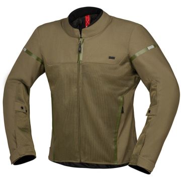 IXS Oxy-Air Mesh Olijfgroen Textiele Motorjas