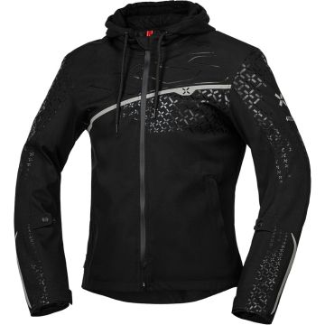 IXS Rapid-STX 1.0 Waterdichte Zwart Textiele Motorjas