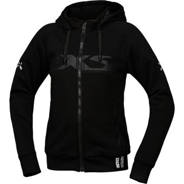 IXS Rapid 1.0 Dames Zwart Motor Zip Hoodie