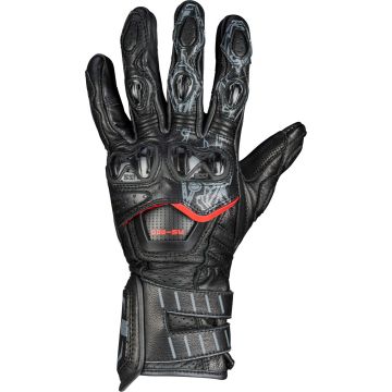 IXS RS-200 3.0 Dames Zwart Rood Handschoenen