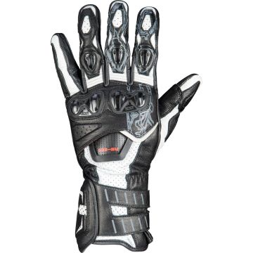 IXS RS-200 3.0 Wit Zwart Handschoenen