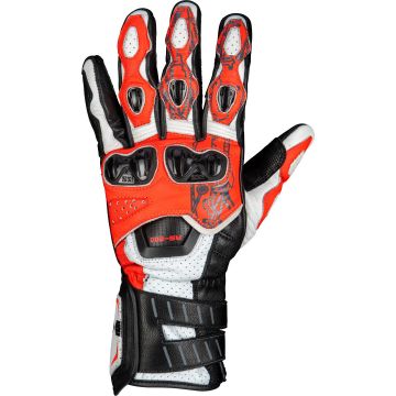 IXS RS-200 3.0 Wit Zwart Rood Handschoenen