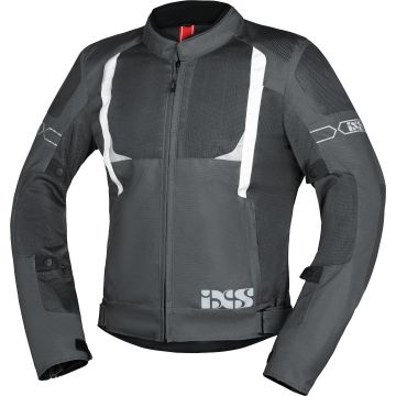 IXS Trigonis-Air Grijs Textiele Motorjas