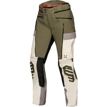 IXS Venture-STX 1.0 Olijfgroen Grijs Textiele Motorbroek