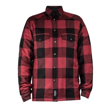 John Doe Motoshirt Rood Zwart XTM