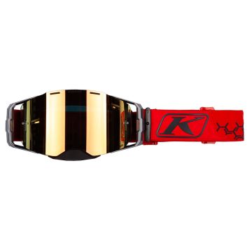 KLIM Edge Off-Road Goggle Hex Redrock Brons Gespiegelde Lens