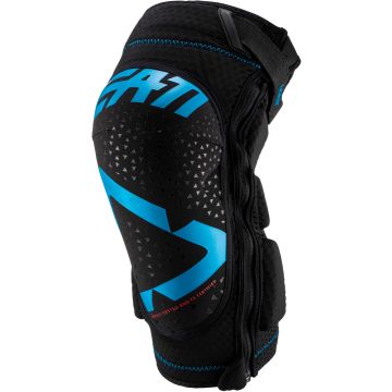 Leatt 3DF 5.0 Zip Blue Motocross Knee Guards